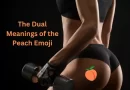 Peach Emoji - meanings and usage
