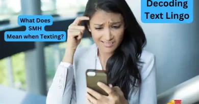 woman took at phone wondering what SMH means