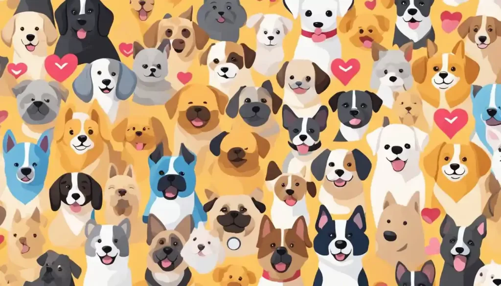 dog emoji variations