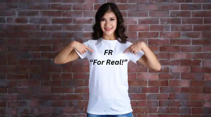 For Real t shirt